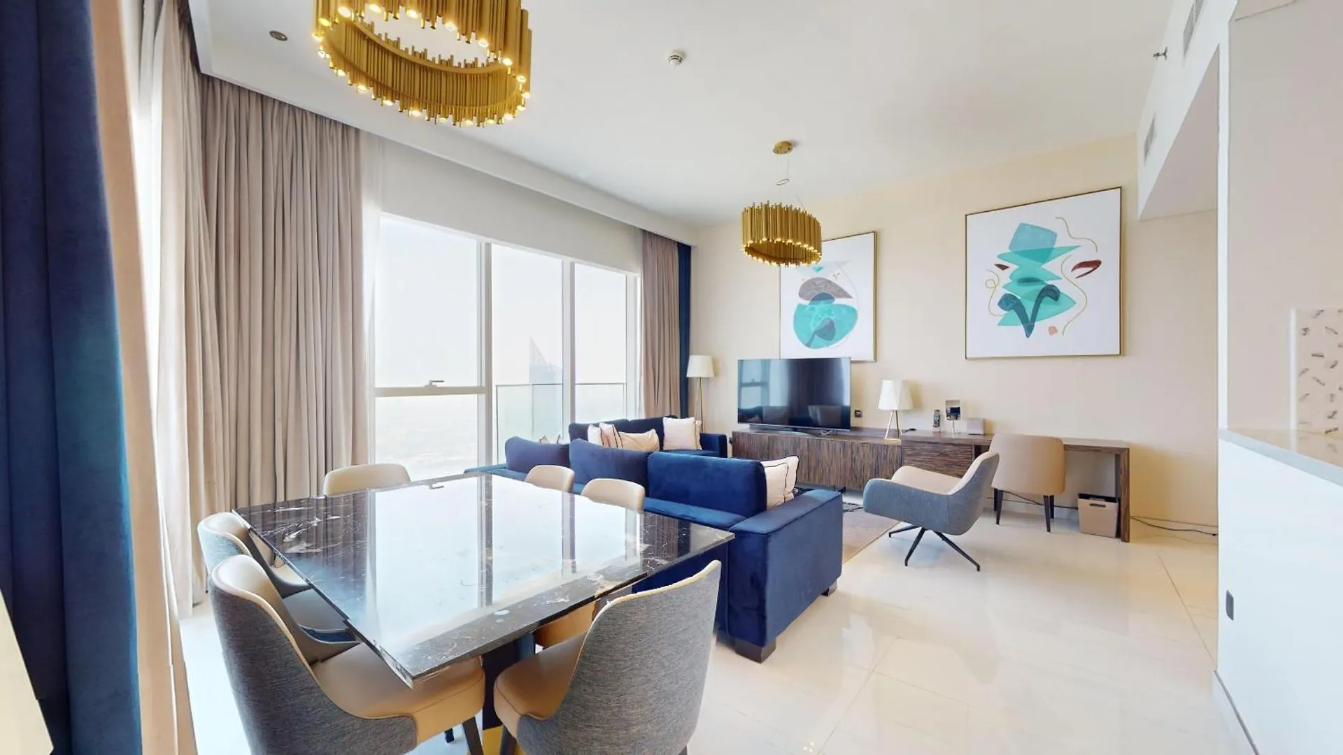 Primestay - Spacious 2Br Layout In Avani Palm View Dubai Apartment